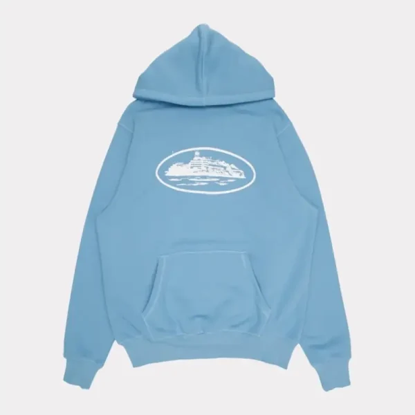 Corteiz Alcatraz Hoodie Blue (2)