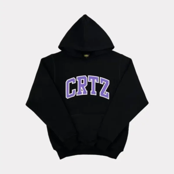 Corteiz Dropout Tracksuit BlackPurple (1)