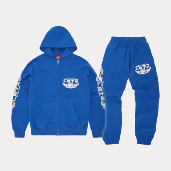 Corteiz Gasolina Tracksuit Royal Blue (4)