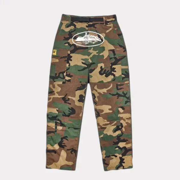 Corteiz Guerillaz Cargos Woodland Camo (1)