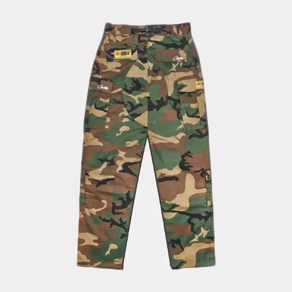 Corteiz Guerillaz Cargos Woodland Camo (2)